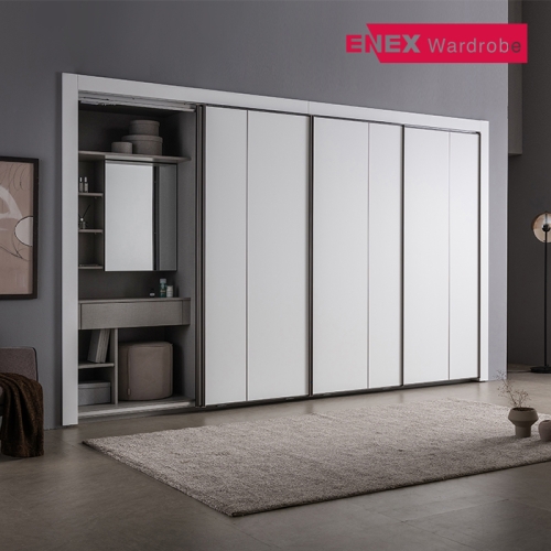 코니 화장대 슬라이딩 붙박이장(고급형)-210+90cm