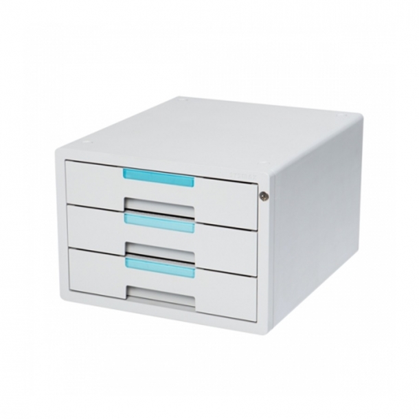 시스맥스 시스템 KEY 서류함 소형 3단 1123K