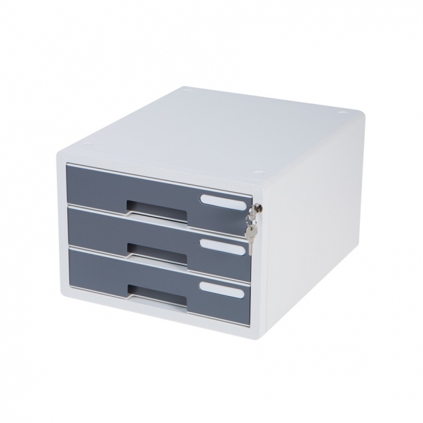 시스맥스 시스템 칼라서류함 3단 GR 10203