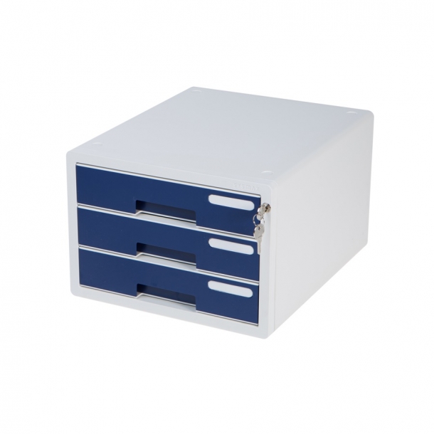 시스맥스 시스템 칼라서류함 3단 NV 10203