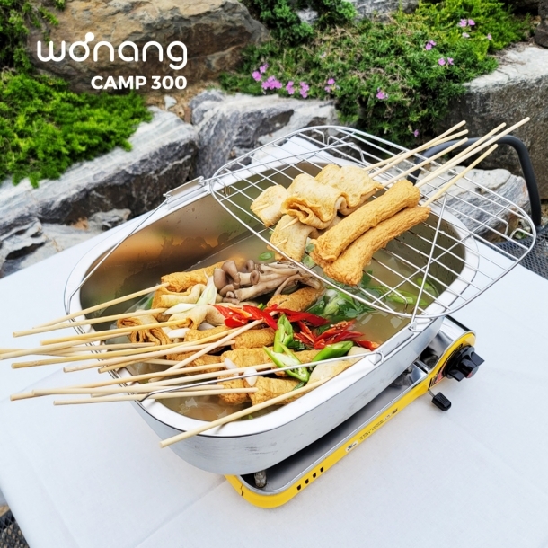 원앙 다용도 캠핑싱크 설거지통 캠핑도마+조리+냄비 멀티(CAMP 300)