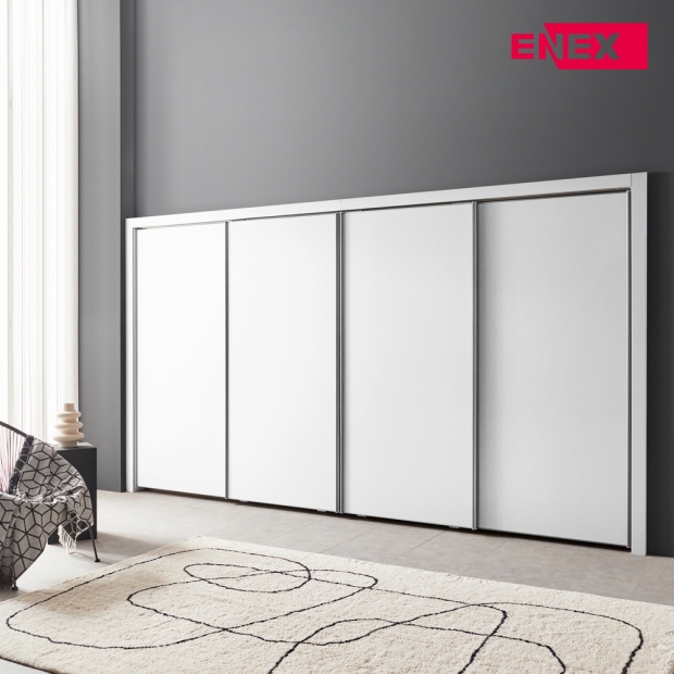 [댐퍼증정] 안나 슬라이딩 붙박이장 실속형-5cm (추가구매)