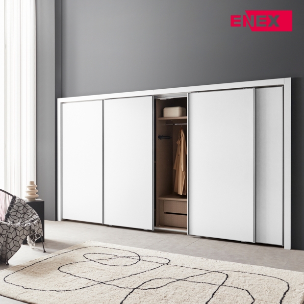 [댐퍼증정] 안나 슬라이딩 붙박이장 실속형-5cm (추가구매)