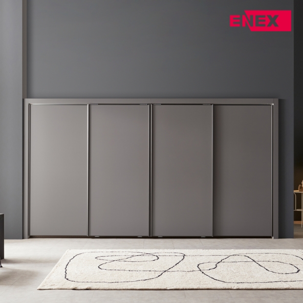 [댐퍼증정] 안나 슬라이딩 붙박이장 실속형-5cm (추가구매)