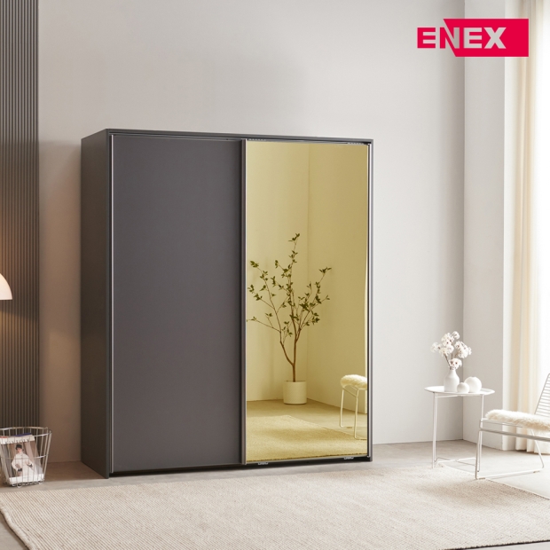 안나 슬라이딩 옷장 E0 기본형 (1600~2100)