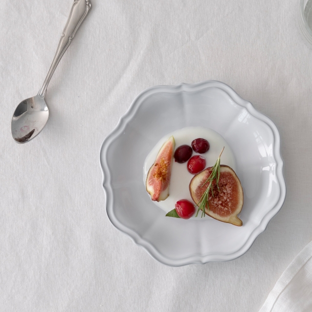 블랑 플뢰르 접시 소