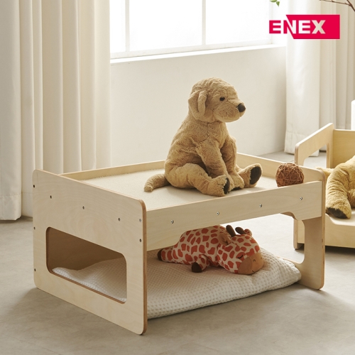 [한정수량] 펫토리 반려동물 개꿀잠 원목침대