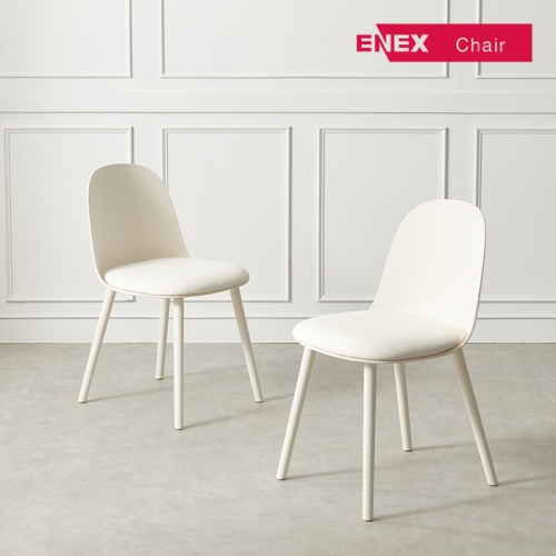 (1+1) 어반 D체어 가죽 식탁의자