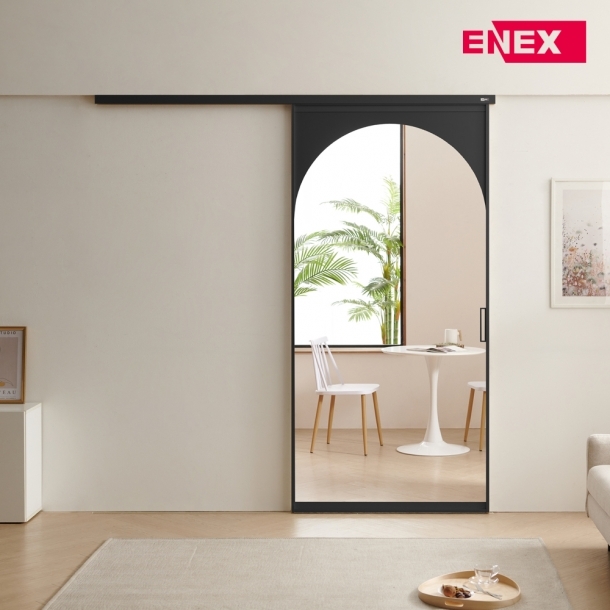 루크 하프 아치 원슬라이딩 중문 (800~1300mm)