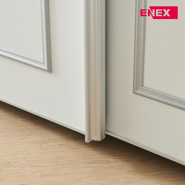 [댐퍼증정] 루이 웨인스코팅 슬라이딩 붙박이장 5cm