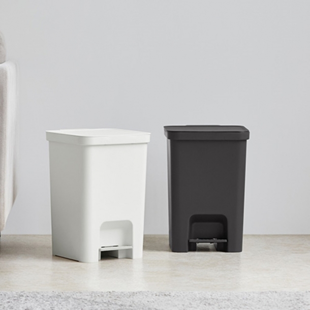 리템LnC 13L 페달형휴지통 IV DG