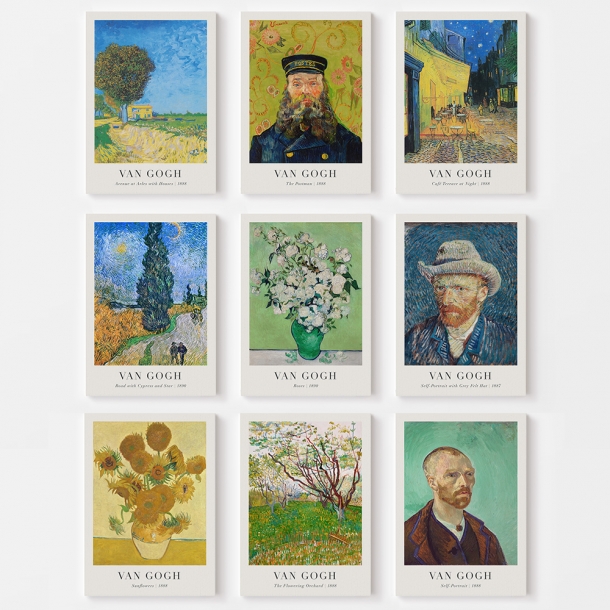 트리빌리지 모던 인테리어 명화 프린팅 액자 포스터 고흐그림