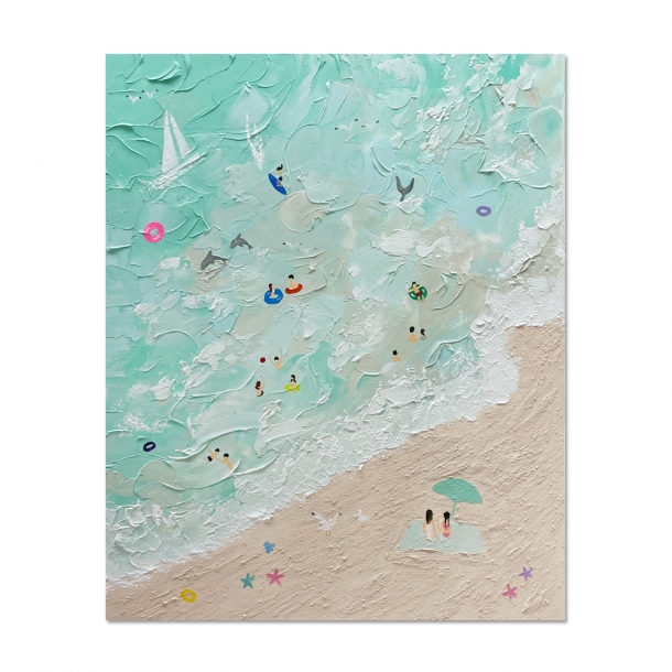 트리빌리지 이사 개업 선물 풍경화 인테리어 유화 캔버스 그림액자