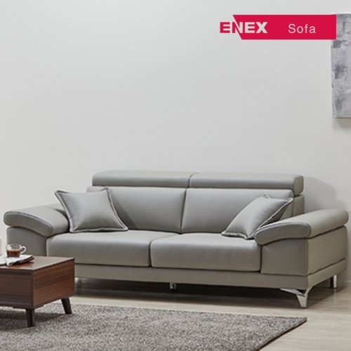 도노 슈렁큰 천연면피 통가죽 6인 소파