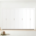 아이 올뉴 화이트 여닫이 붙박이장(고급형)-15cm