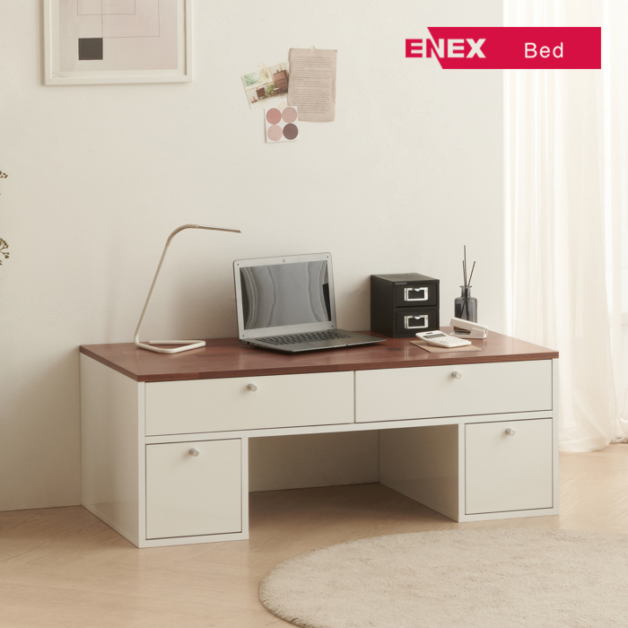 듀라블 1200 좌식 수납형 데스크