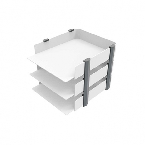 카파맥스 데코 트레이 3단 다크그레이