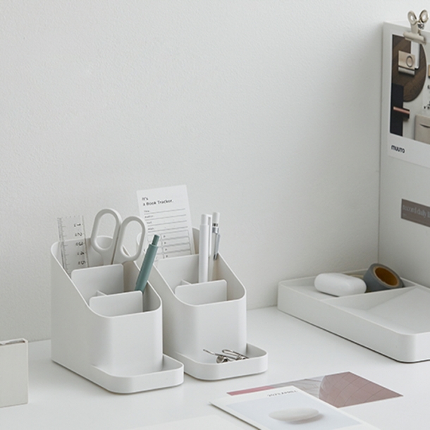 리템LnC 데스크탑 홀더 미니 WHITE 273299