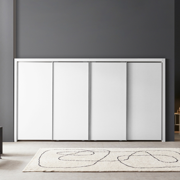 [댐퍼증정] 안나 슬라이딩 붙박이장 (실속형) (300cm/10자)