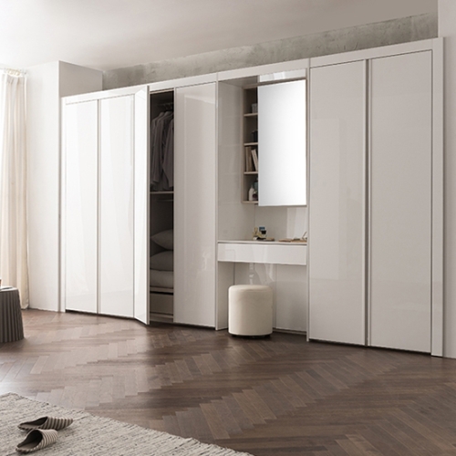 NEW 이안 화장대 붙박이장 300cm+80cm (실속형)