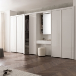 NEW 이안 화장대 붙박이장 210cm+80cm (실속형)