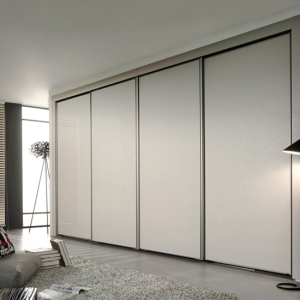 NEW 블레스 글로시 슬라이딩 붙박이장 30cm (실속형)