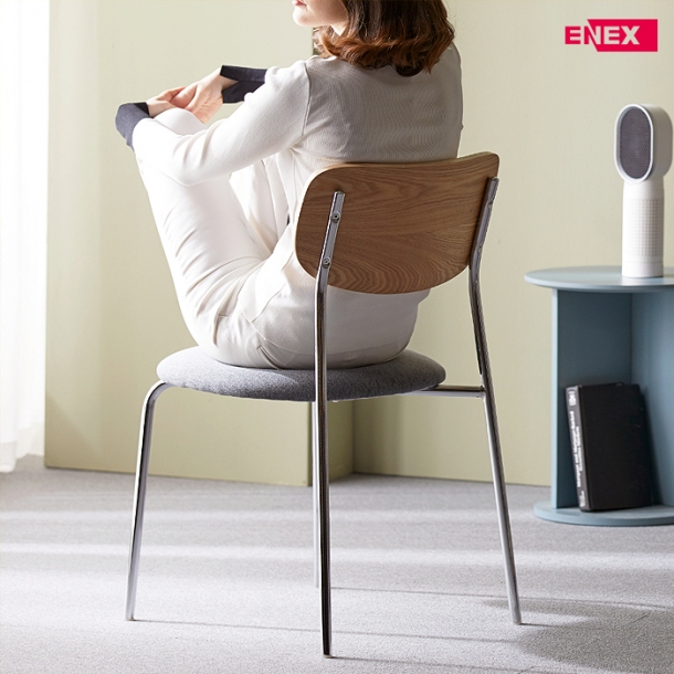 [특가] (1+1) 르메종 패브릭 철제 식탁의자 (SPH-15)