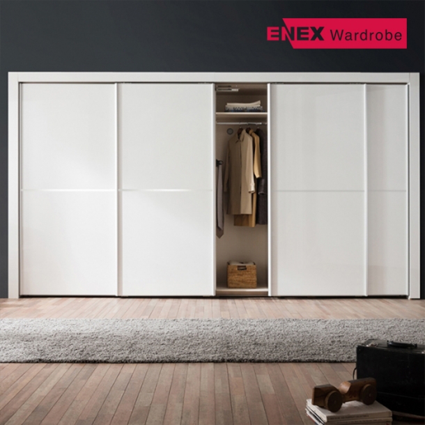 아일린 글로시 슬라이딩 붙박이장(실속형) (300cm/10자)