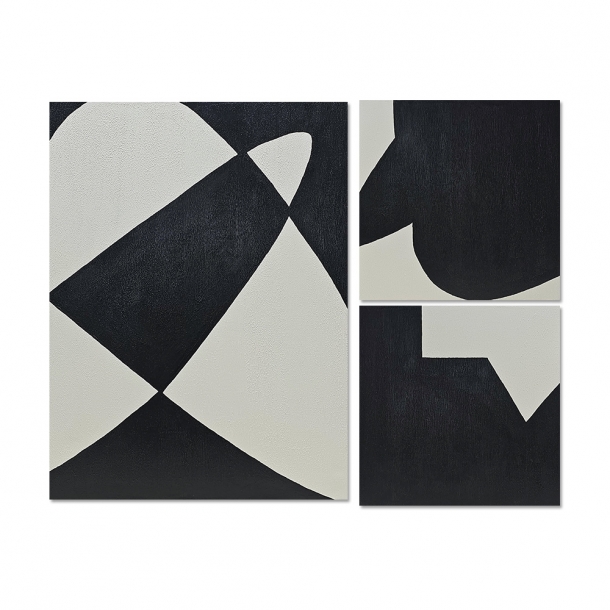 트리빌리지 무채색 대형 추상화 화가그림 현대미술작품 인테리어액자