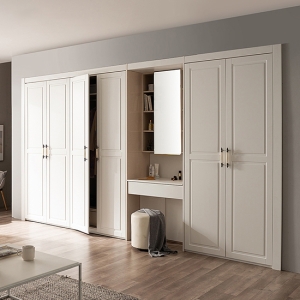 NEW 로렌 화장대 붙박이장(실속형)-270cm+80cm