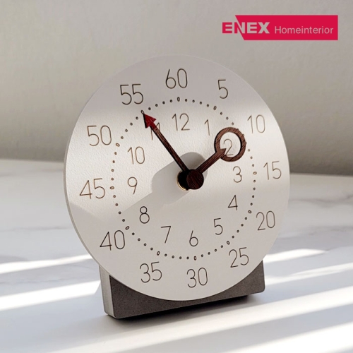 차일드 교육용 돋보기 무소음 탁상시계