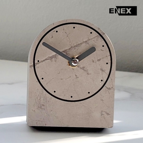 애니 무소음 콘크리트 탁상시계