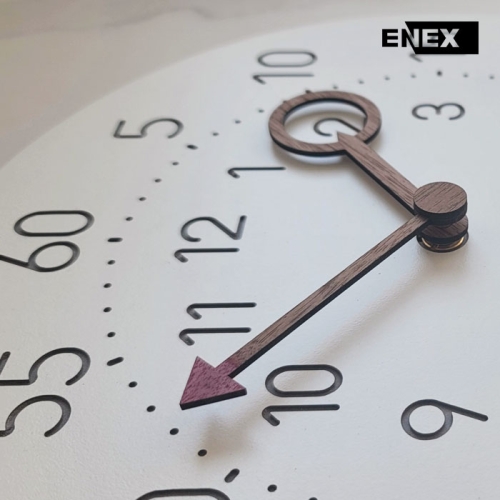 차일드 교육용 돋보기 무소음 벽시계