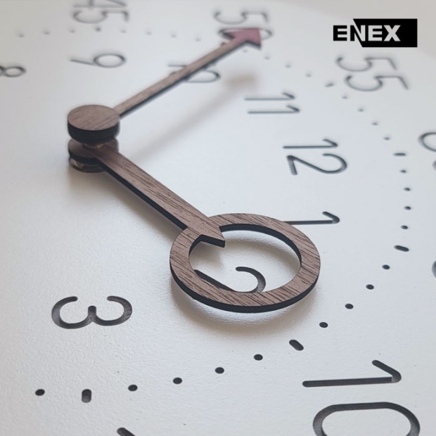 차일드 교육용 돋보기 무소음 벽시계