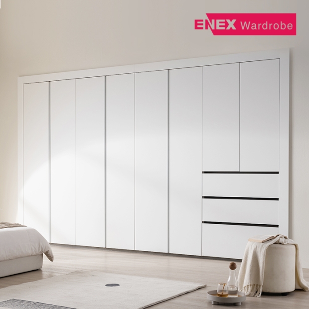 그루 3단 서랍형 붙박이장(실속형)-10자/300cm