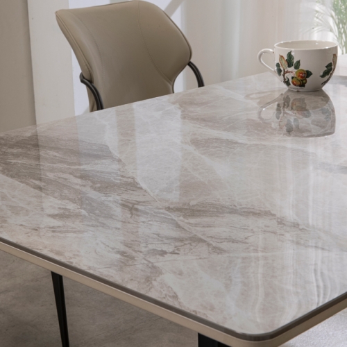 New 르메종 18T 엣지양면 세라믹 4인 식탁 1250 (의자제외)