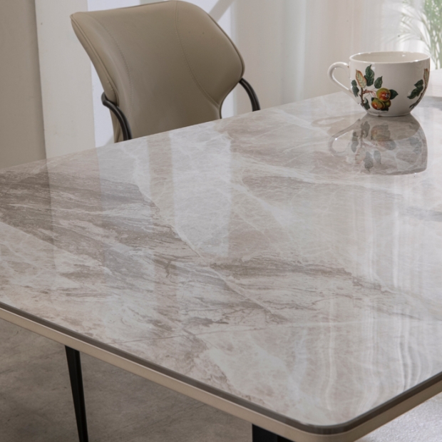 New 르메종 18T 엣지양면 세라믹 4인 식탁 1250 (의자제외)