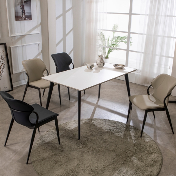 New 르메종 18T 엣지양면 세라믹 4인 식탁 1250 (의자제외)