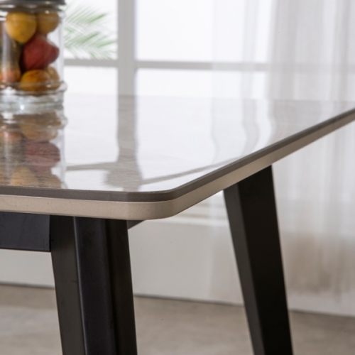 New 르메종 18T 엣지양면 세라믹 2인 식탁 800 + 1번의자(2개)