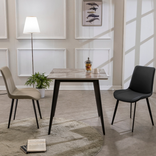 NEW 르메종 18T 엣지양면 세라믹 2인 식탁 800 (의자제외)