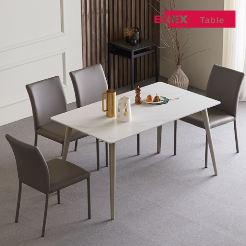 [시즌마감] 라운지 통세라믹 식탁 4인세트(의자포함)