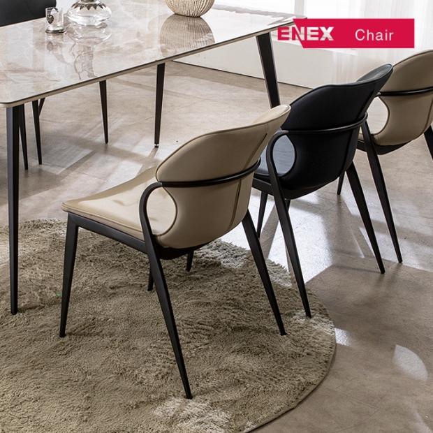 (1+1) 르메종 뉴엣지 PU 의자