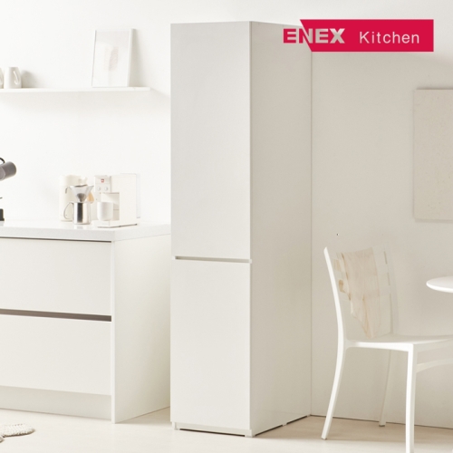 플랫화이트 400 깊은 수납장 키큰 틈새장