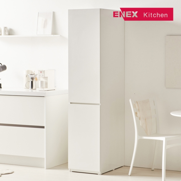 플랫화이트 400 깊은 수납장 키큰 틈새장