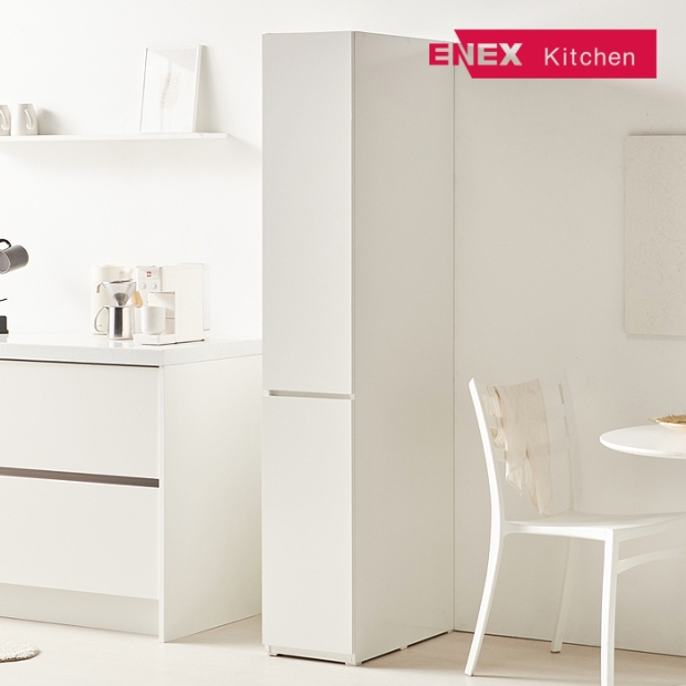 플랫화이트 300 깊은 수납장 키큰 틈새장