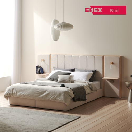 르메종 슬립 프리미엄 패브릭 호텔형 침대 무드등 Q/K