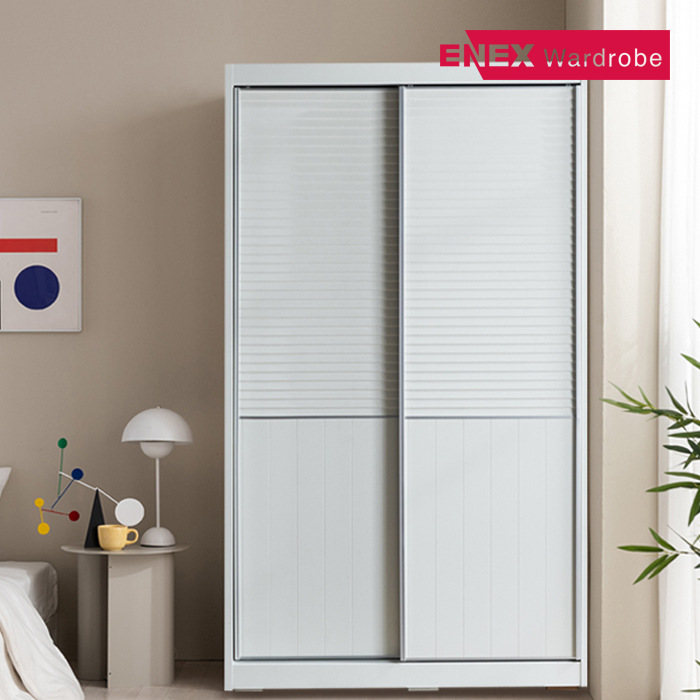 NEW 화이트 갤러리 슬라이딩 싱글장 1200/1500