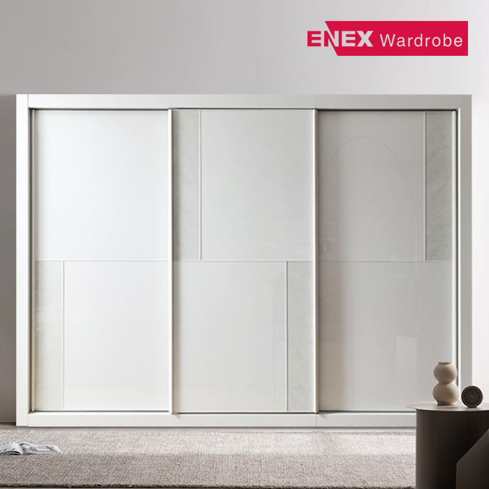 페퍼민트 슬라이딩 장롱 -351.8cm (4도어)