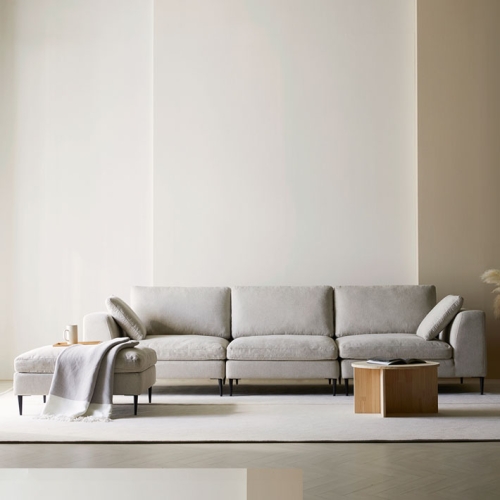 [한정수량] 블랑 패브릭소파 오토만 단품 (스몰780)