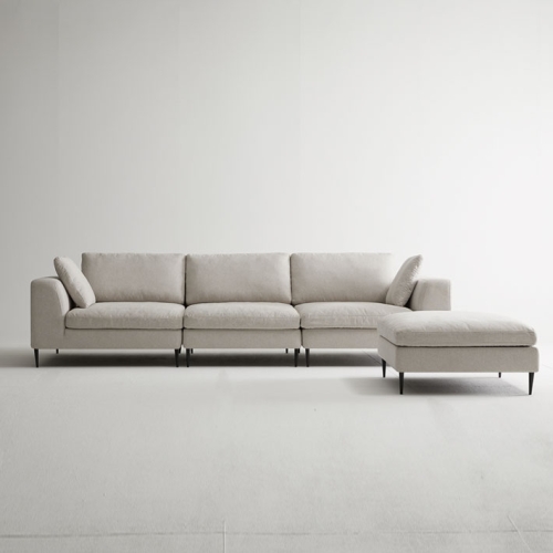 [한정수량] 블랑 패브릭소파 오토만 단품 (스몰780)